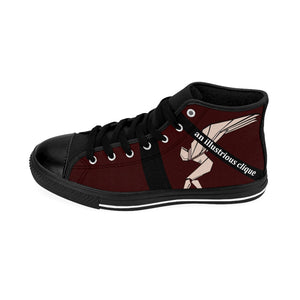 AIC's Crimson Burned Sneakers
