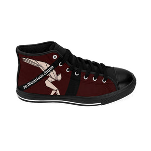 AIC's Crimson Burned Sneakers