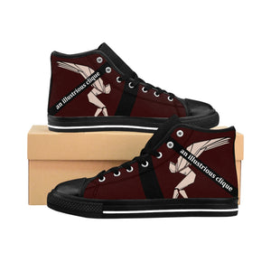 AIC's Crimson Burned Sneakers