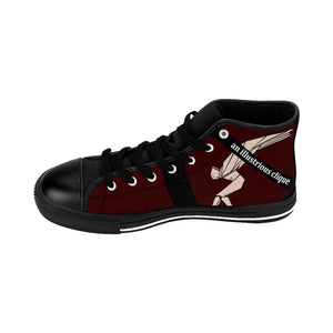 AIC's Crimson Burned Sneakers