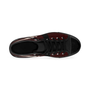 AIC's Crimson Burned Sneakers