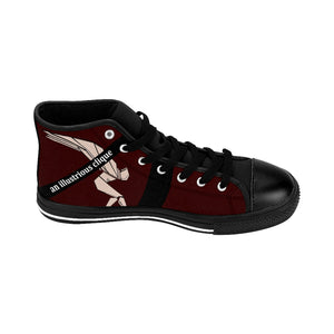 AIC's Crimson Burned Sneakers